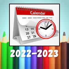  school calendar image